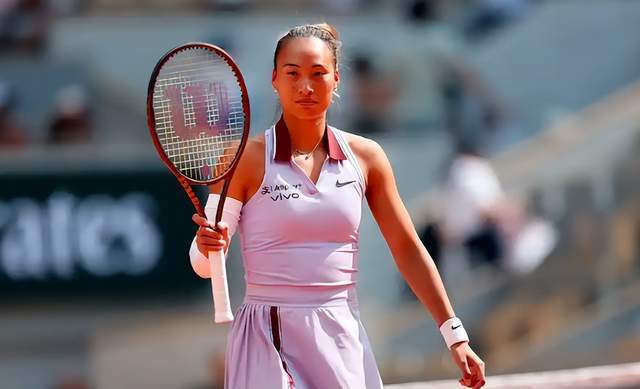 郑钦文在法网八强赛后哽咽发声：“其实我本来可以赢的”