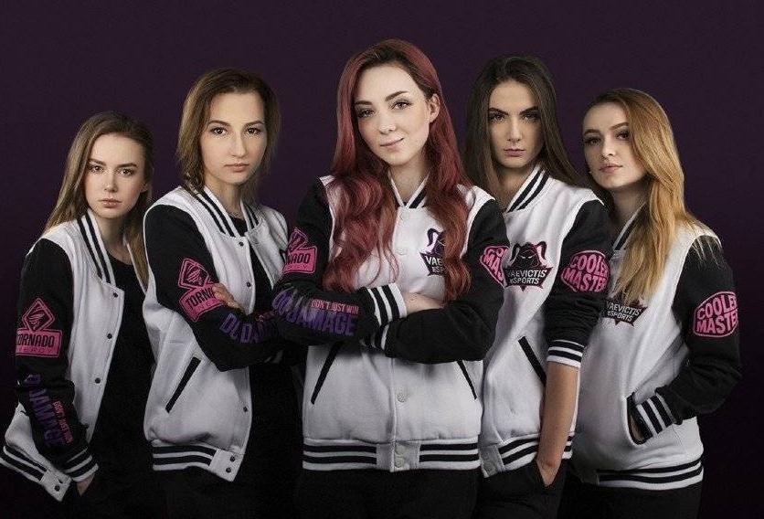 清风徐来 游戏电竞看她们了 女子战队亮相