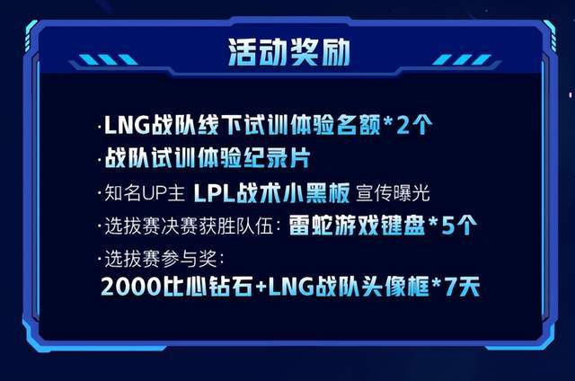 比心再度推出青训招募活动！这次跟LNG联手牌面十足！(图4)